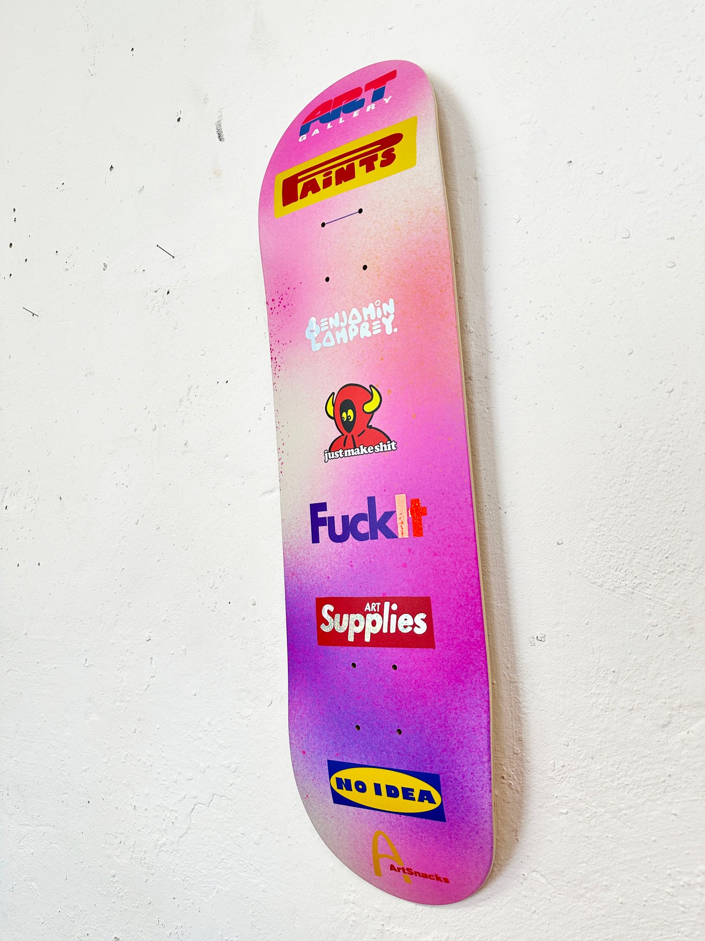 8enjamin Sponsored Skateboard Deck 2/4